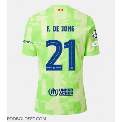 Barcelona Frenkie de Jong #21 Tredjetrøje 2024-25 Kortærmet Barcelona Frenkie de Jong #21 Tredjetrøje 2024-25 Kortærmet